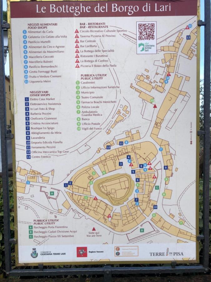Ciglieri Santermo Casciana Terme Lari Pet&Bike Friendly Free Park Apartman Kültér fotó